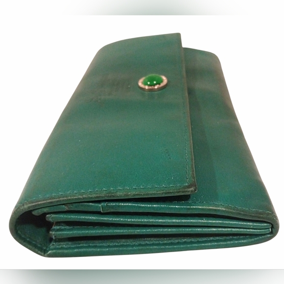 BVLGARI Calfskin Leather Long Vintage Wallet - Picture 6 of 15